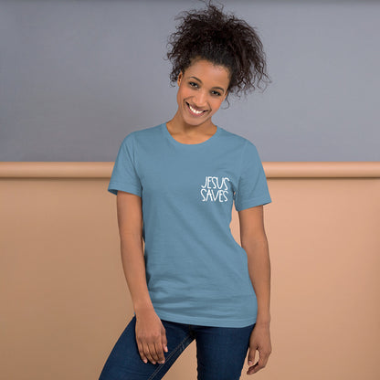 Jesus Saves Pocket T-Shirt