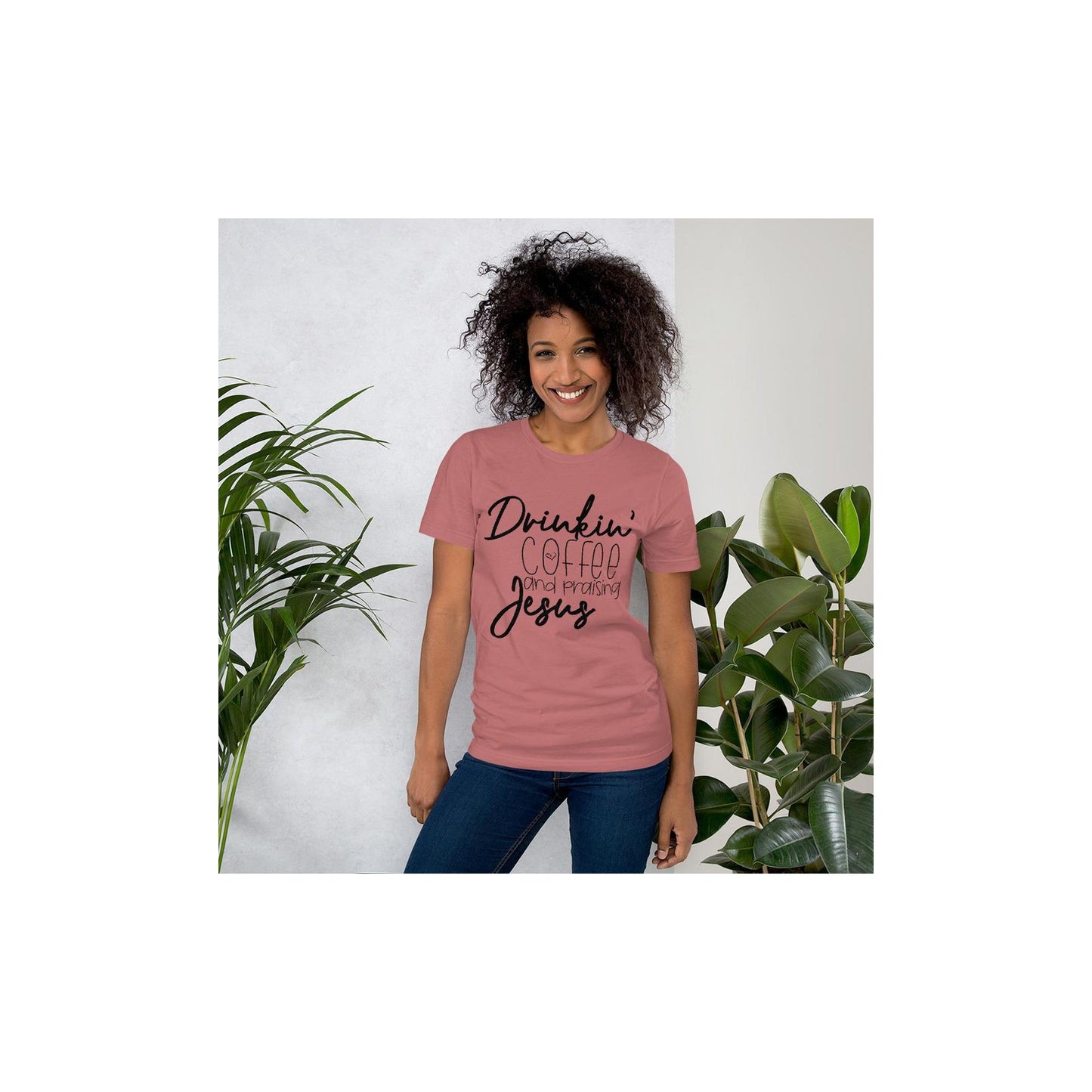 Drinkin’ Coffee And Praising Jesus Shirt