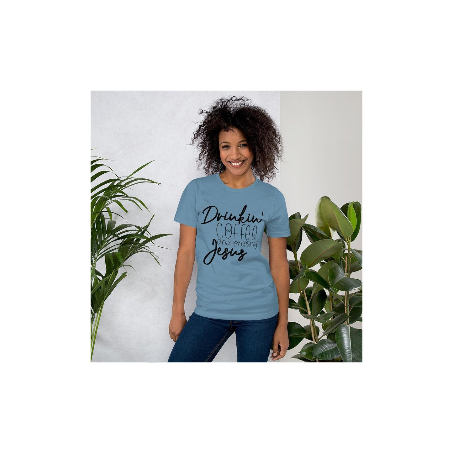 Drinkin’ Coffee And Praising Jesus Shirt