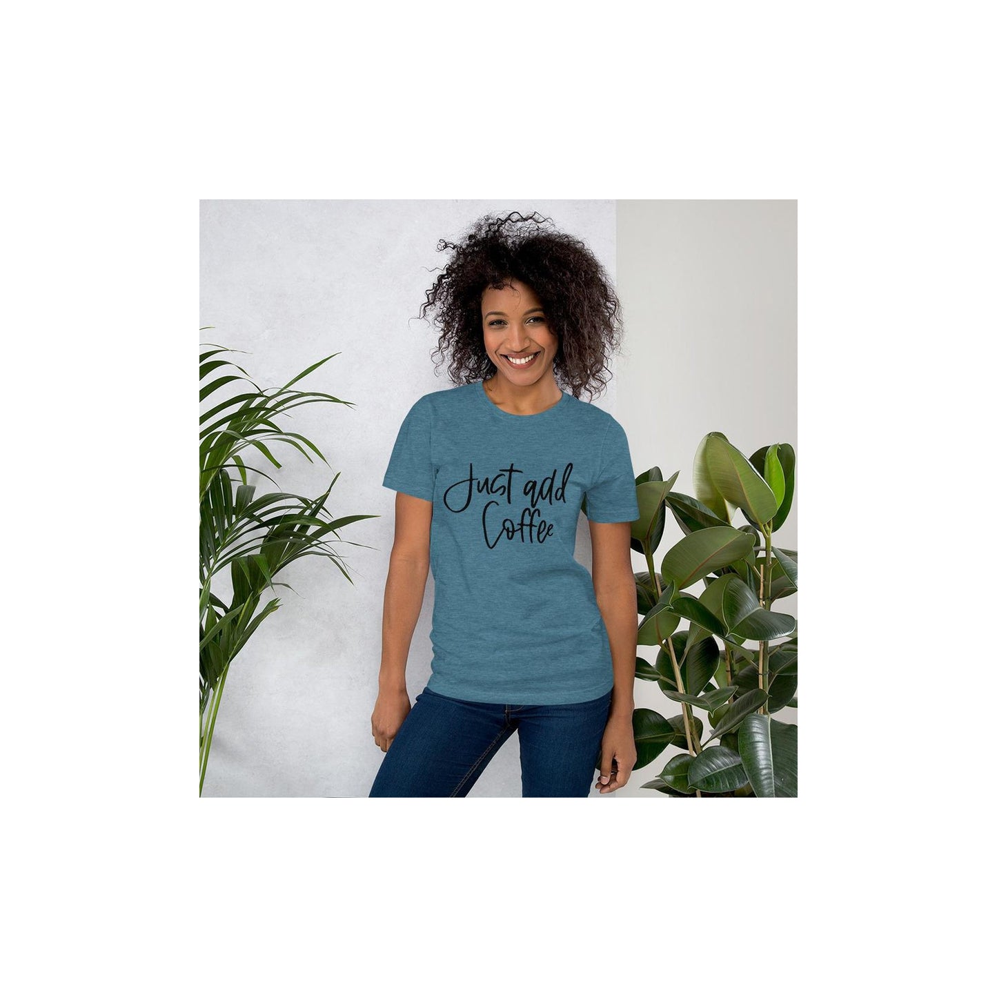 Just Add Coffee Graphic Tee