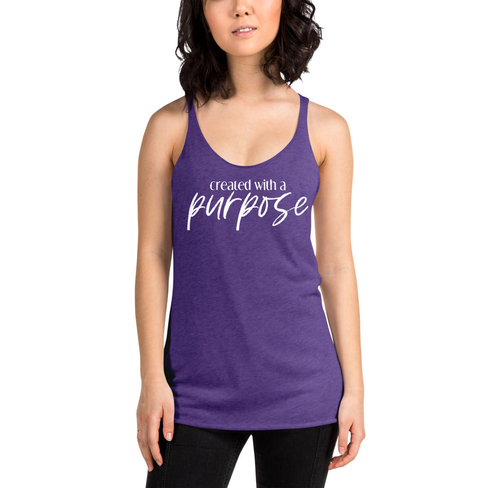 Created for a Purpose Racerback Tank