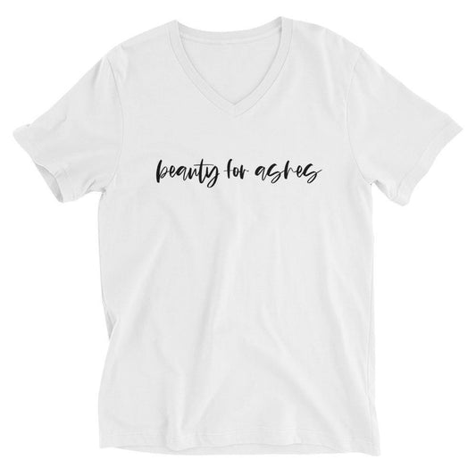Beauty for Ashes V-Neck T-Shirt