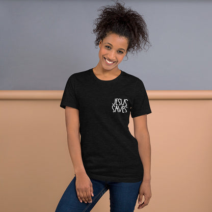 Jesus Saves Pocket T-Shirt