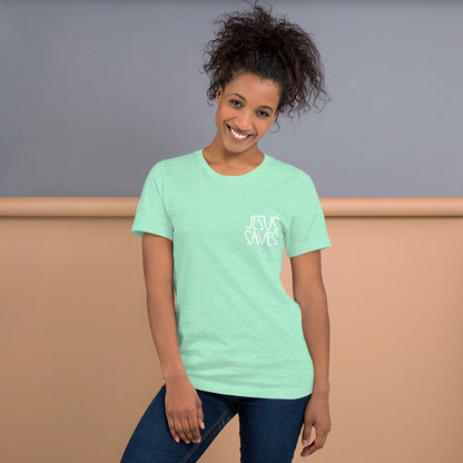 Jesus Saves Pocket T-Shirt