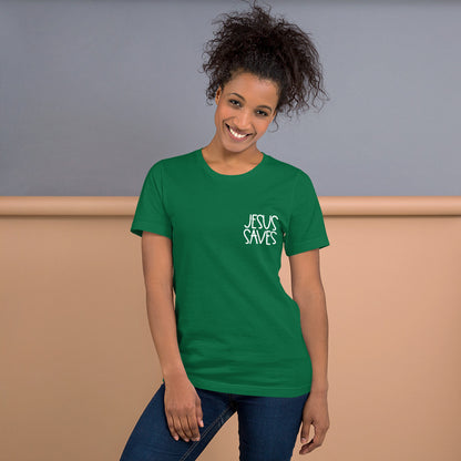 Jesus Saves Pocket T-Shirt
