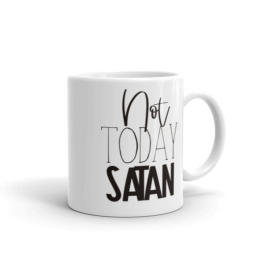 Not Today Satan Coffee Mug