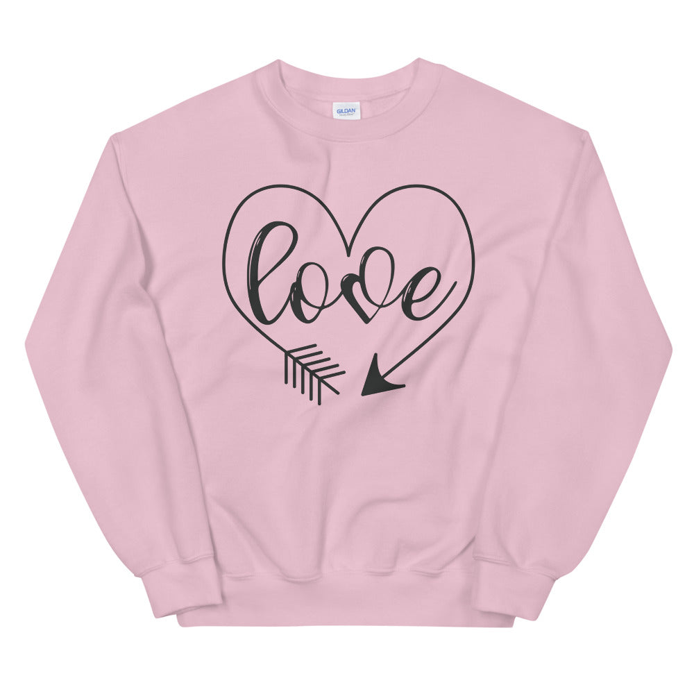 Love Heart Sweatshirt